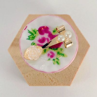 Rose dish ring