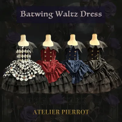 Batwing Waltz Dress