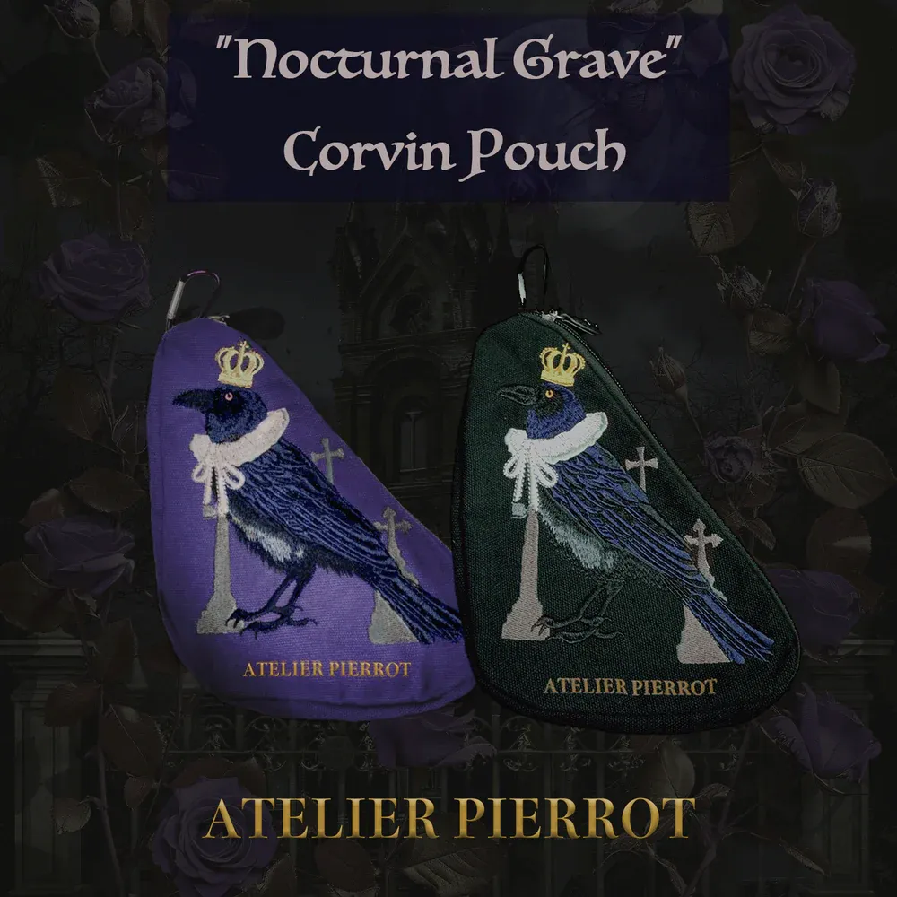 &quot;Nocturnal Grave&quot; Corvin Pouch