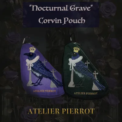 &quot;Nocturnal Grave&quot; Corvin Pouch