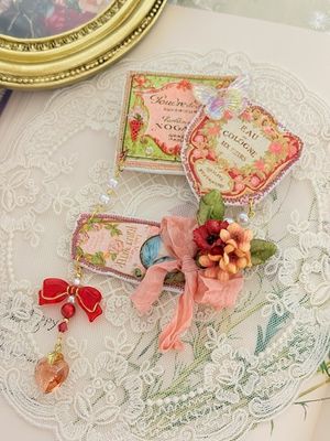 Vintage lavel series - Daisy 2 way brooch -