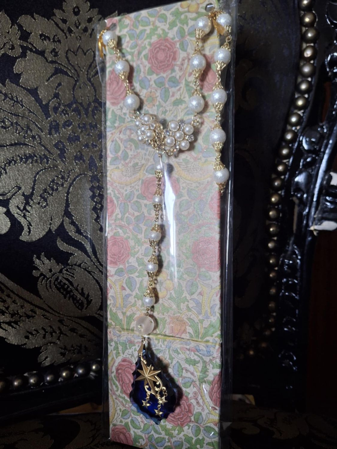 Dark Sapphire pendant