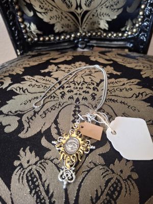 Burning Eye of Providence pendant