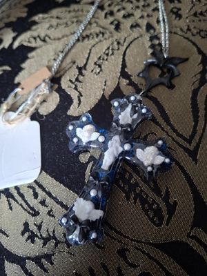 Gothic Decorative Cross pendant Type 2