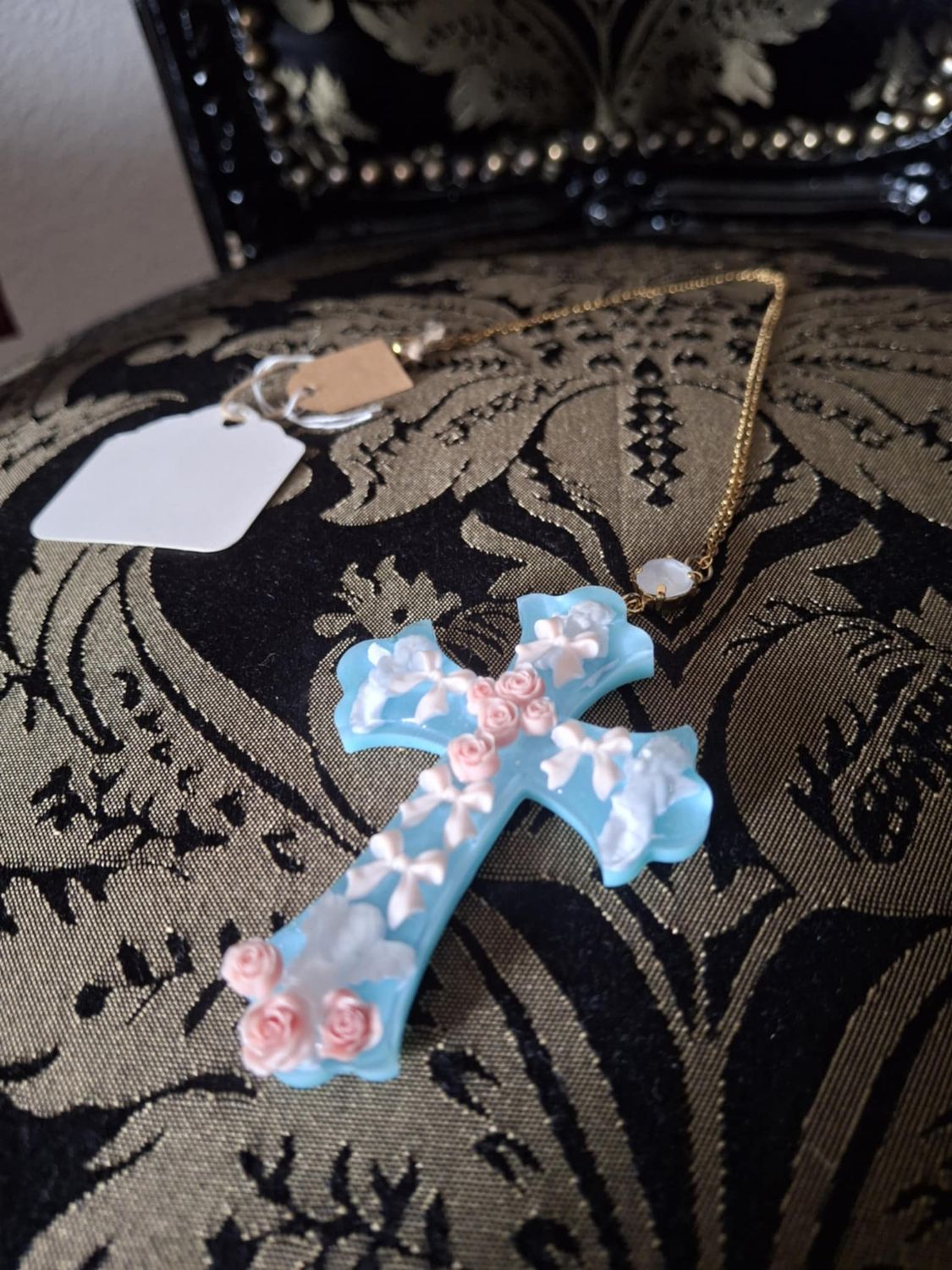 Rococo Decorative Cross pendant Type 5