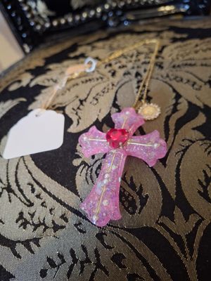 Rococo Decorative Cross pendant Type 1