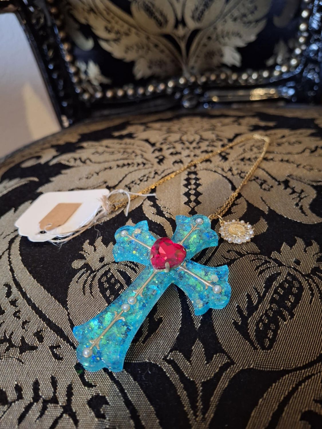 Rococo Decorative Cross pendant Type 3