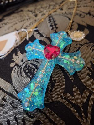 Rococo Decorative Cross pendant Type 3