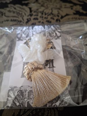 Tassel and Angel brooch
