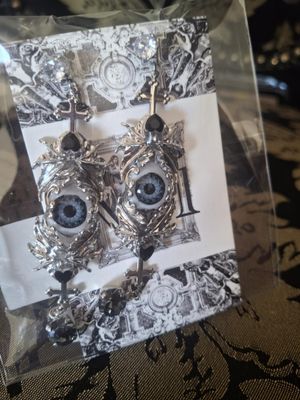 Gothic eyes piercing