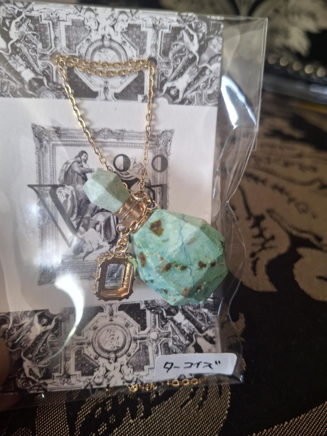 Imperial Parfumer pendant Turquoise