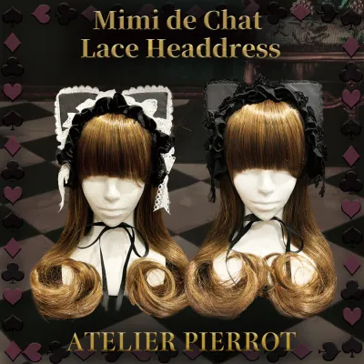​Mimi de Chat Lace Headdress
