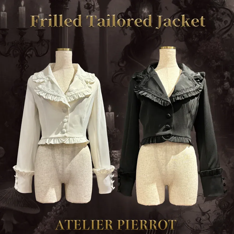 Frilled Tailored Jacket