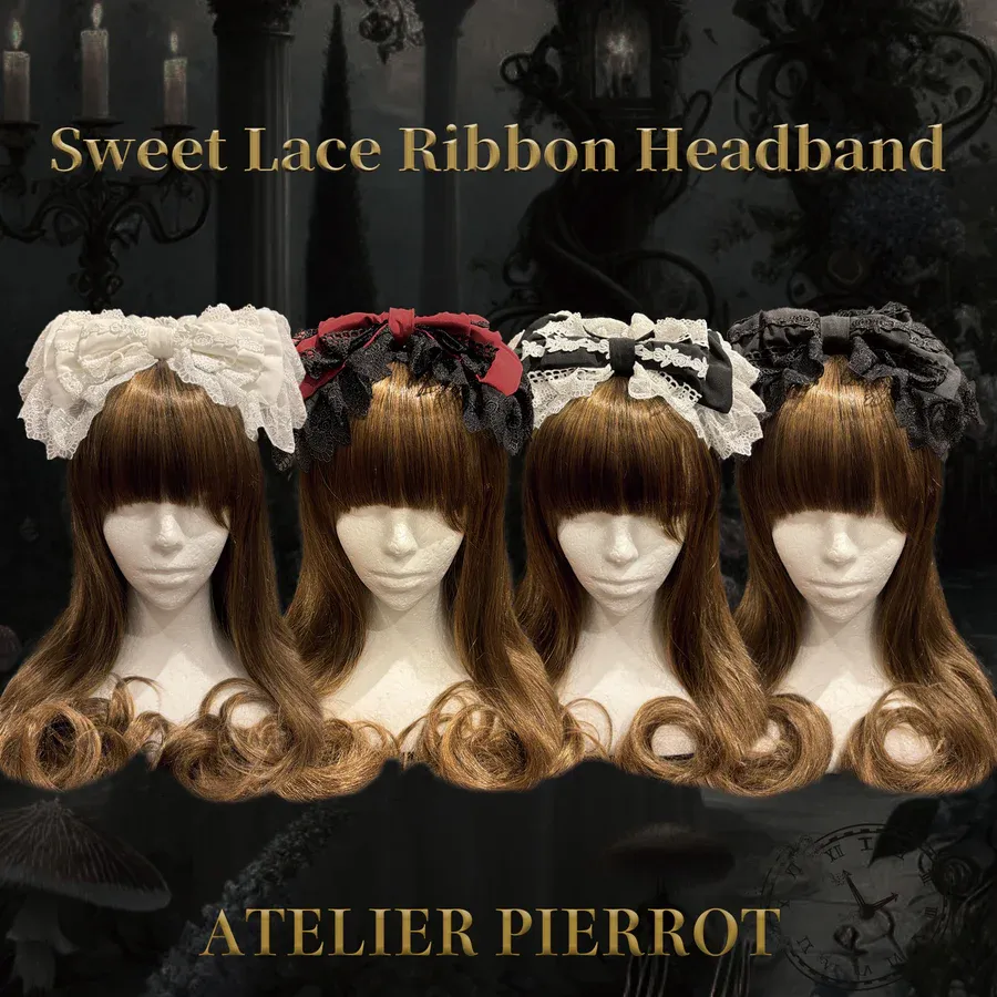 Sweet Lace Ribbon Headband