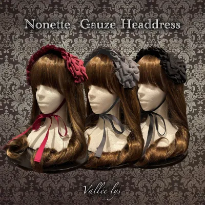 【Vallée lys】Nonette -Gauze-Headdress