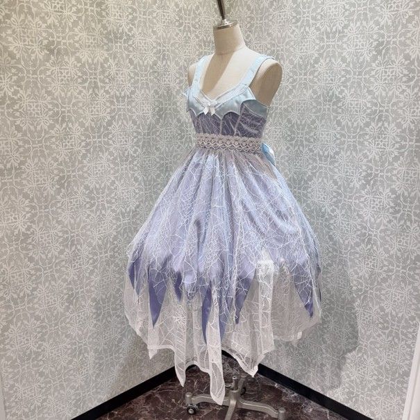 Vampire JSK White x clear blue