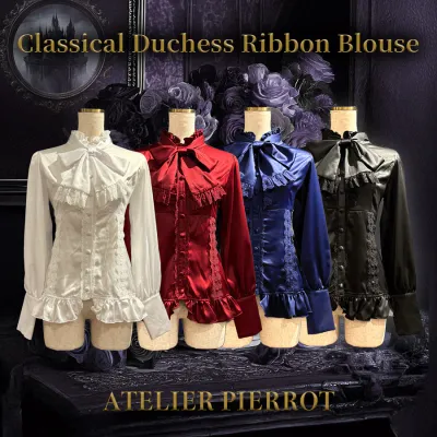 Classical Duchess Ribbon Blouse
