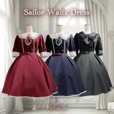 【Vallée lys】Sailor Waltz Dress