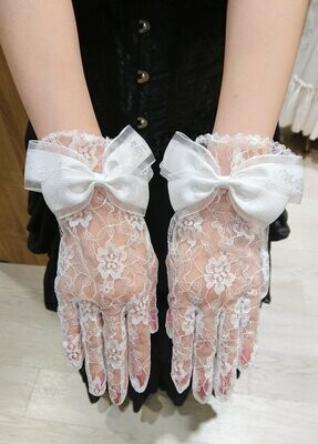 Lace glove short