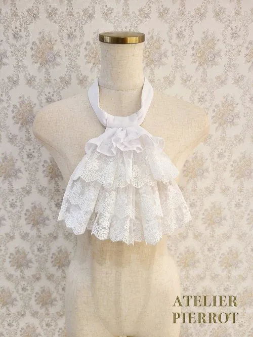 ATELIER PIERROT Louise Jabot blouse【New】