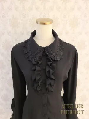 ATELIER PIERROT Louise Jabot blouse【New】