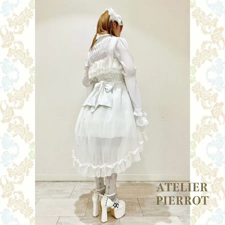 ATELIER PIERROT Louise Jabot blouse【New】