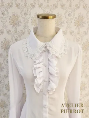 ATELIER PIERROT Louise Jabot blouse【New】