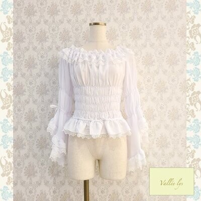 【Vallée lys】Blossom Breeze Blouse