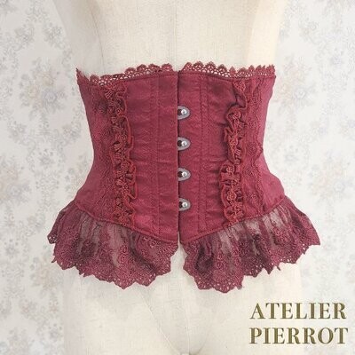 Frill Short Corset