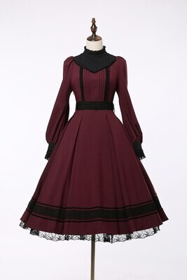 Rouge noir one piece