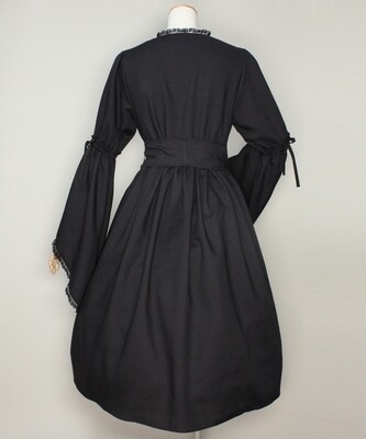 Pintuck Princess Sleeve Dress