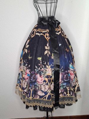 Dark Magic circle and Flower lovers Skirt