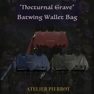 “Nocturnal Grave” Batwing Wallet Bag　