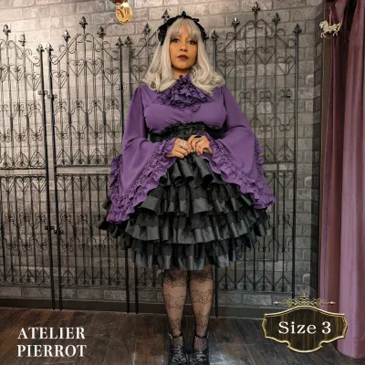 Louise Jabot Blouse Plus size