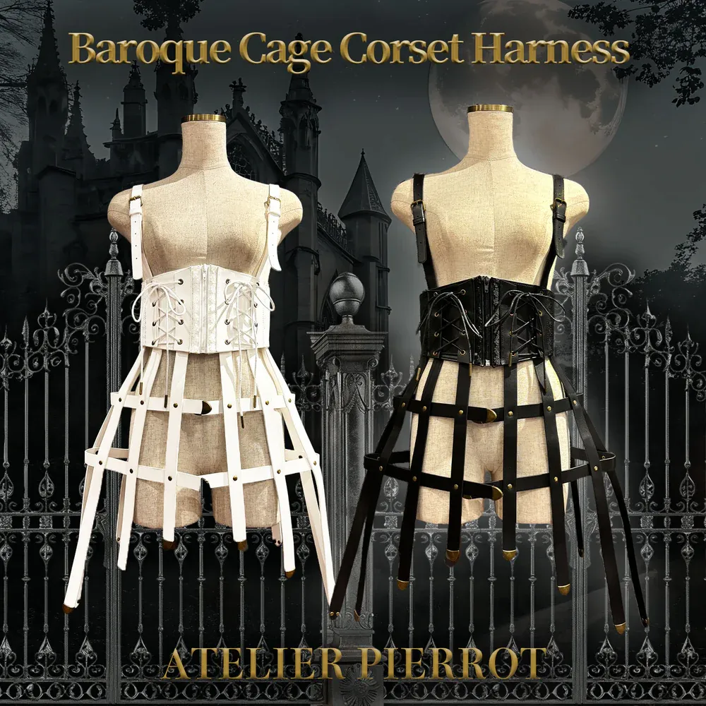 Baroque Cage Corset Harness