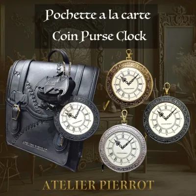 Pochette a la carte Coin Purse ~Clock~