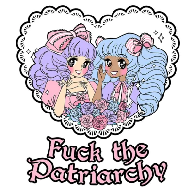 Fuck the Patriarchy (Fairy Kei) organic cotton t-shirt