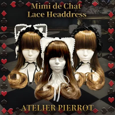 ​Mimi de Chat Lace Headdress