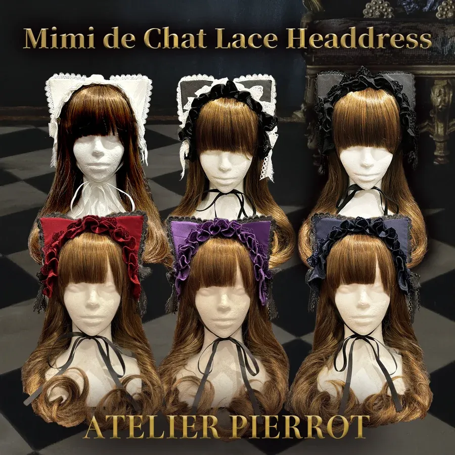 ​Mimi de Chat Lace Headdress
