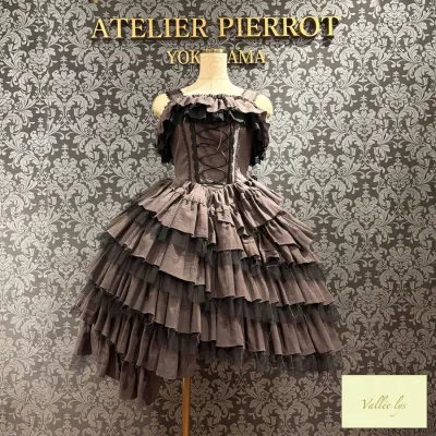 【Vallée lys】Nonette Gauze Jumperskirt Plus size