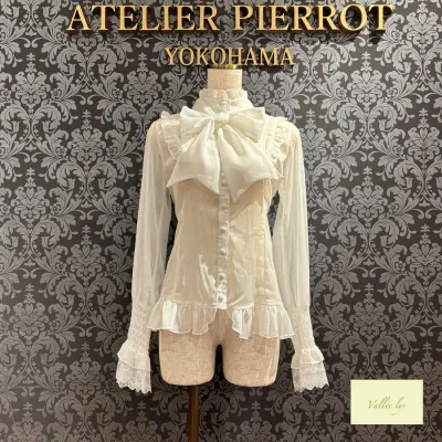 【Vallée lys】Ethereal Ribbon Blouse