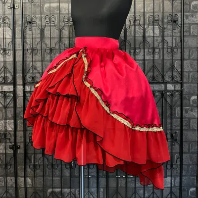 Eternal Nocturne Bustle Skirt Red