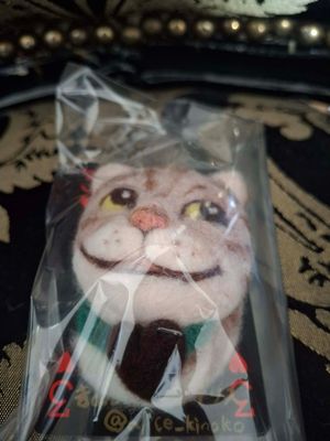 Cat Face Brooch