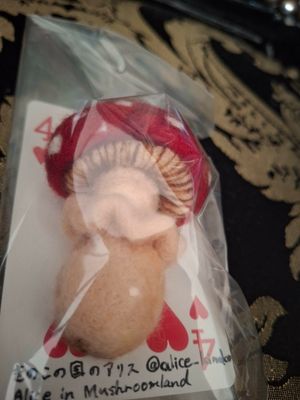 Mushroom Brooch