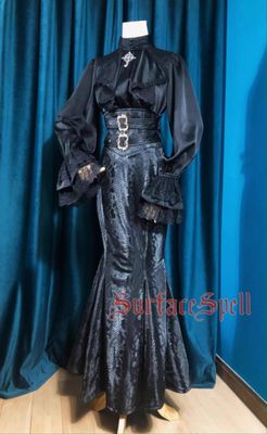 Lady Snake Corset Mermaid Skirt