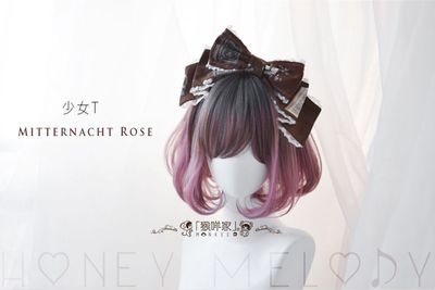 Girl T - Mitternacht Rose -