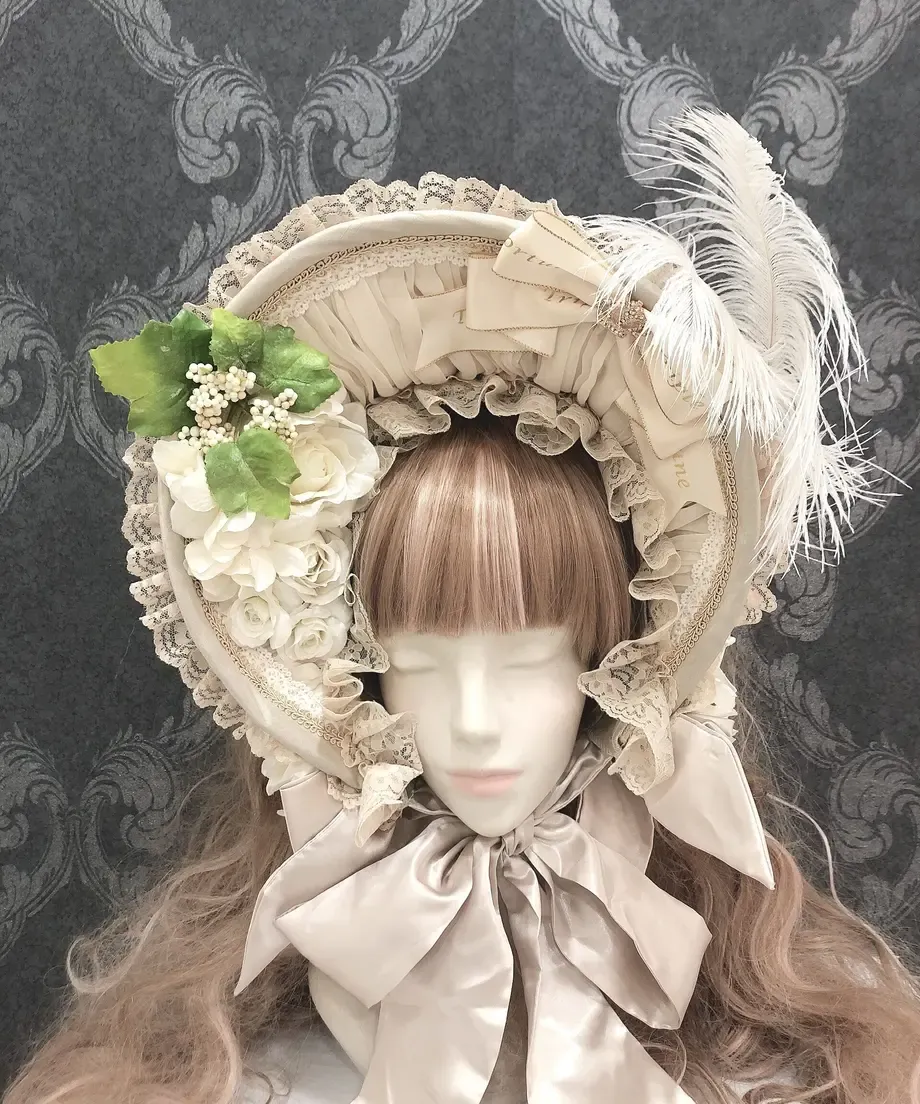 Half bonnet beige
