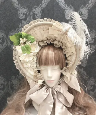 Half bonnet beige