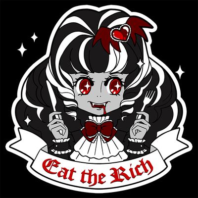 Eat the Rich organic cotton t-shirt