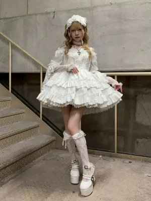 Forbidden Prayer Jumper Skirt